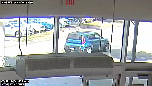 Suspect vehicle 